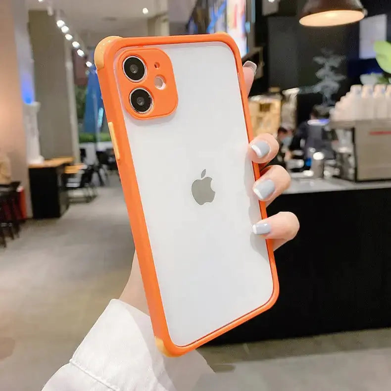 Contrast Color Drop Resistant Fashion Phone Case Gadgeto