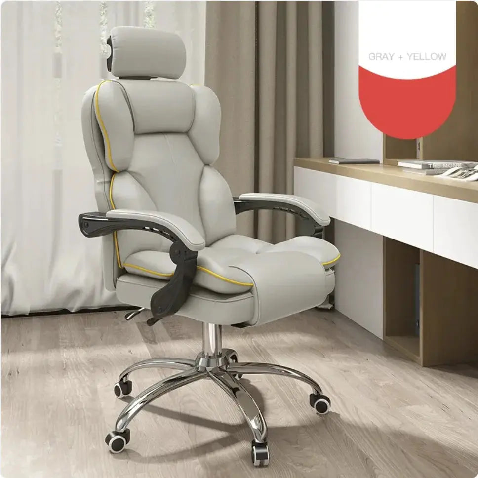 Ergonomic Gaming Chair with Comfortable Backrest Gadgeto