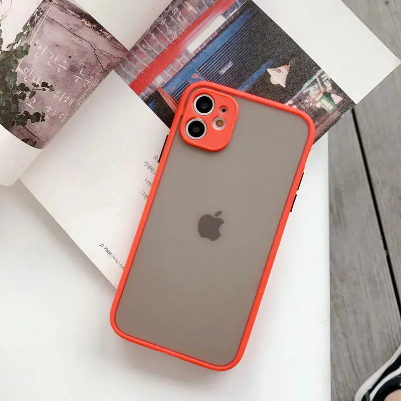 Contrast Color Drop Resistant Fashion Phone Case Gadgeto