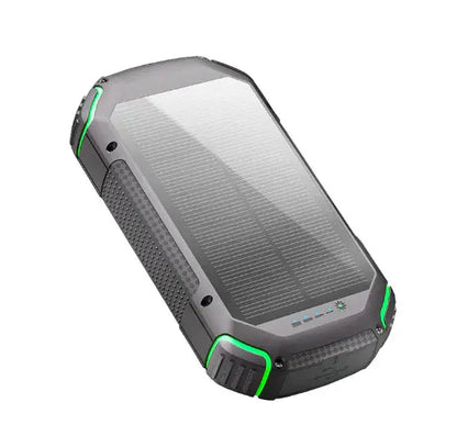 20000mAh Waterproof Solar Power Bank with Red Light Gadgeto