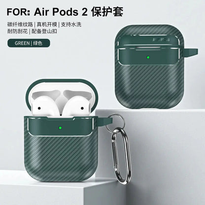 Carbon Fiber Case for AirPods Pro and AirPods 2/3 Gadgeto