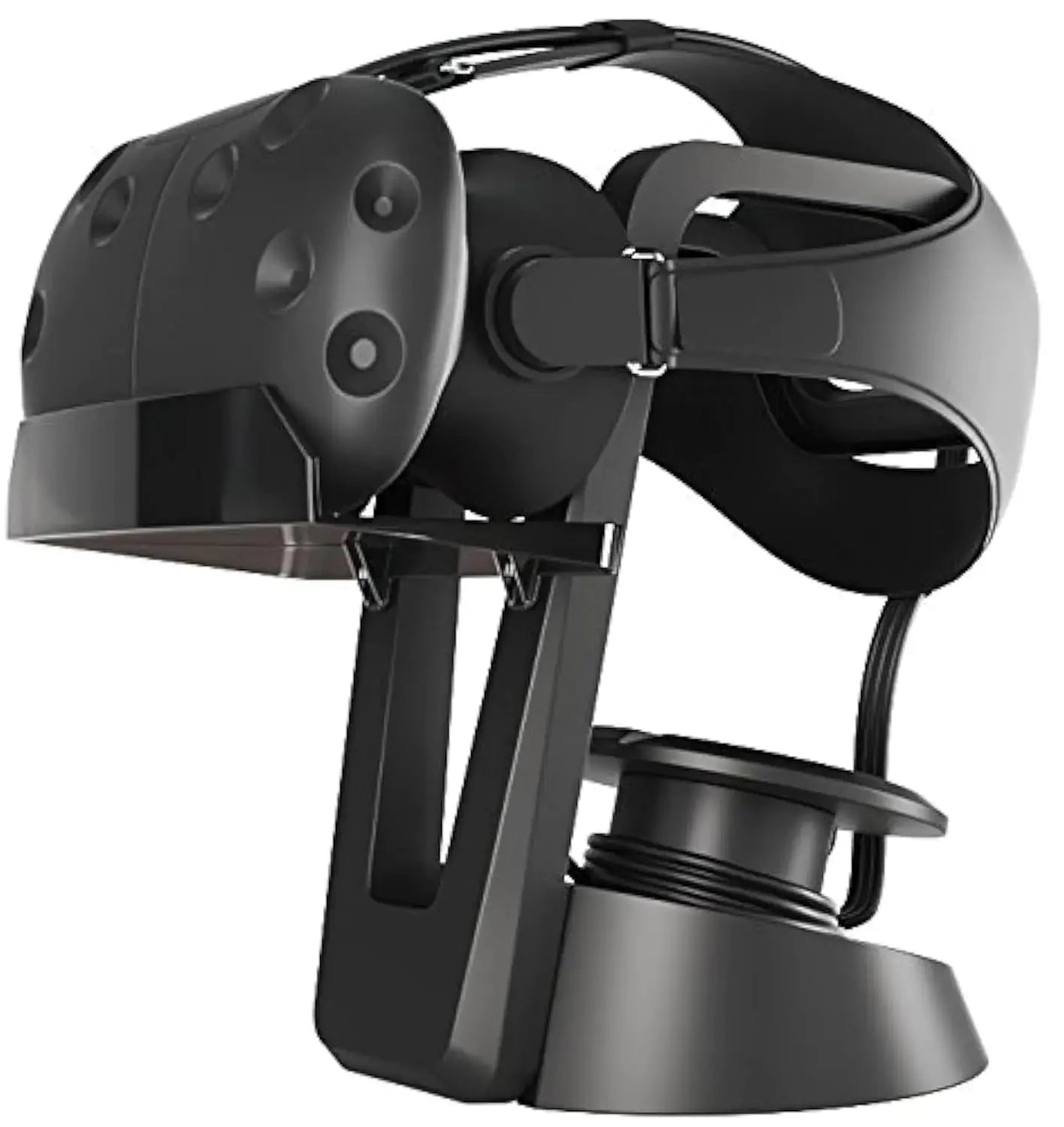 Skywin VR Stand - Headset Display Stand and Cable Organizer for All VR Glasses - HTC Vive PlayStation VR and Oculus Rift Oculus Quest Gadgeto