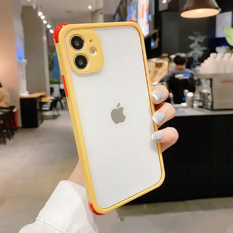 Contrast Color Drop Resistant Fashion Phone Case Gadgeto