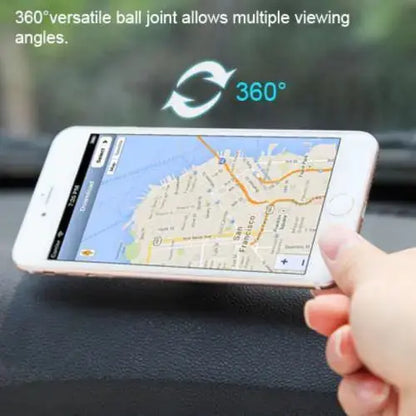 360 Degree Magnetic Car Dash Mount Ball Dock Holder For Phone Tablet Universal Gadgeto