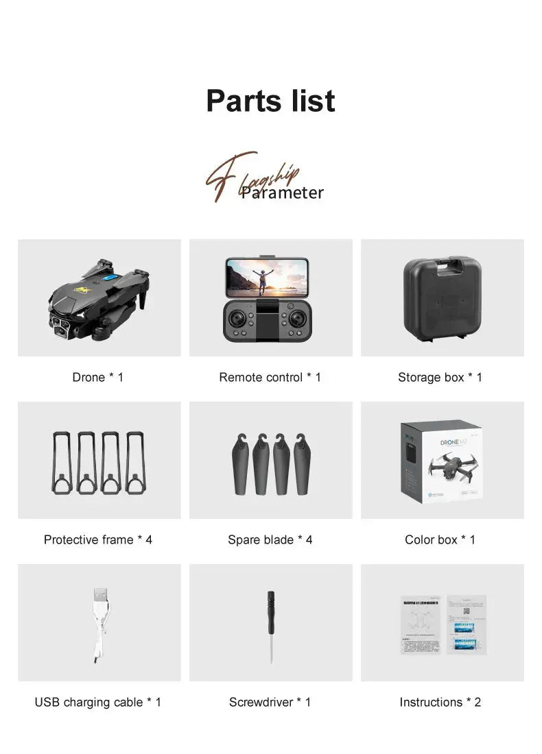 UAV Three Camera HD Drone Gadgeto