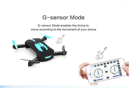 JY018 WiFi Drone - Mini Foldable Quadcopter Mikusklep