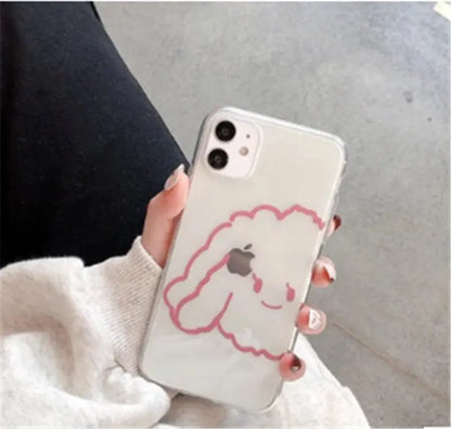 Ya Chrysanthemum Transparent Anti-Drop Phone Case Gadgeto