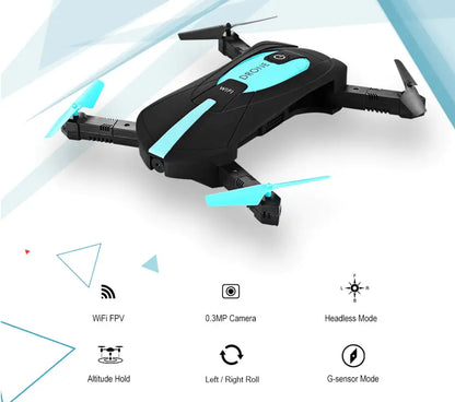 JY018 WiFi Drone - Mini Foldable Quadcopter Mikusklep