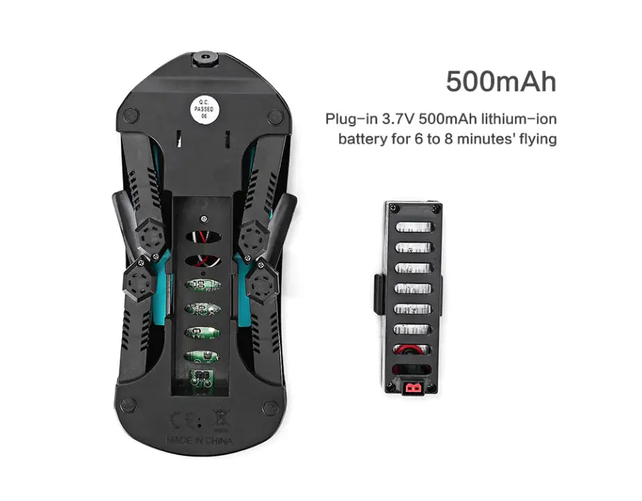 JY018 WiFi Drone - Mini Foldable Quadcopter Mikusklep