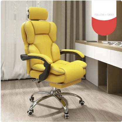 Ergonomic Gaming Chair with Comfortable Backrest Gadgeto