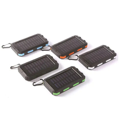 Jumbo Capacity 20,000 mAh Waterproof Solar Power Bank Gadgeto
