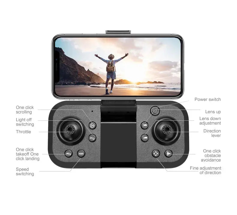 UAV Three Camera HD Drone Gadgeto