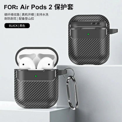 Carbon Fiber Case for AirPods Pro and AirPods 2/3 Gadgeto