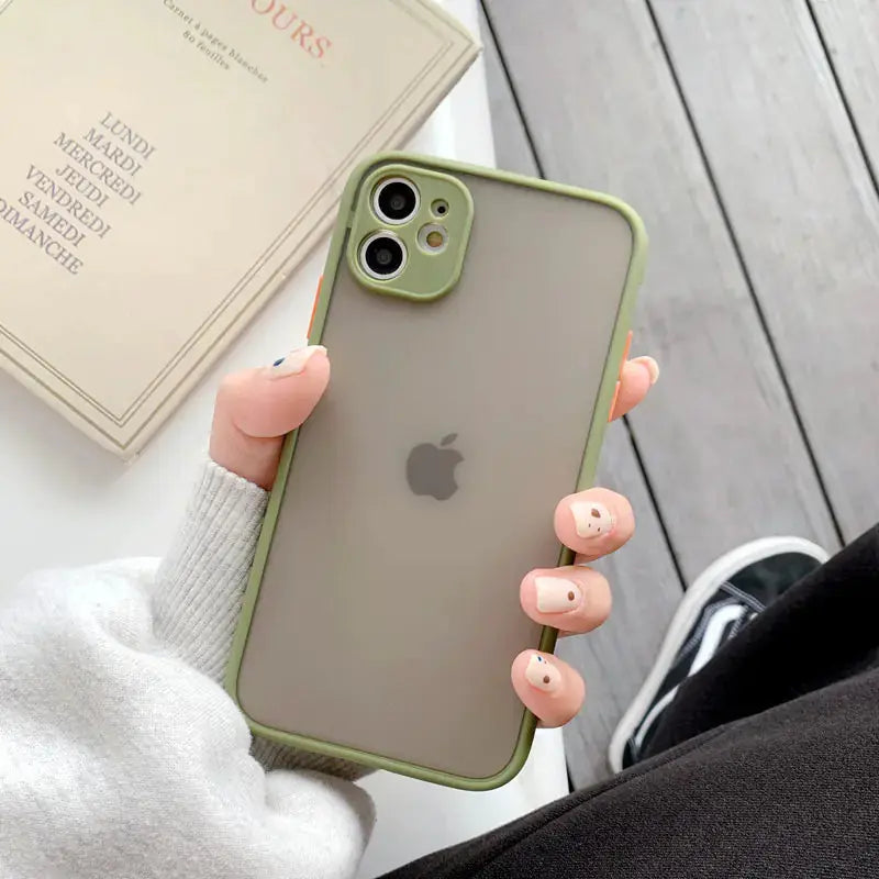Contrast Color Drop Resistant Fashion Phone Case Gadgeto