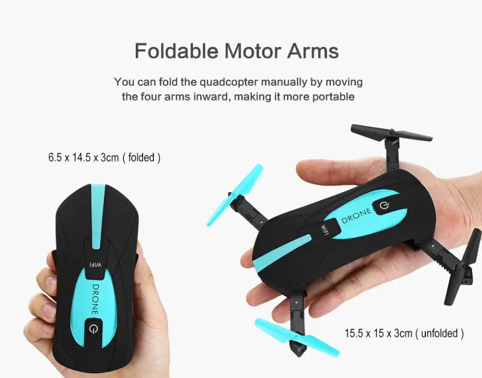 JY018 WiFi Drone - Mini Foldable Quadcopter Mikusklep